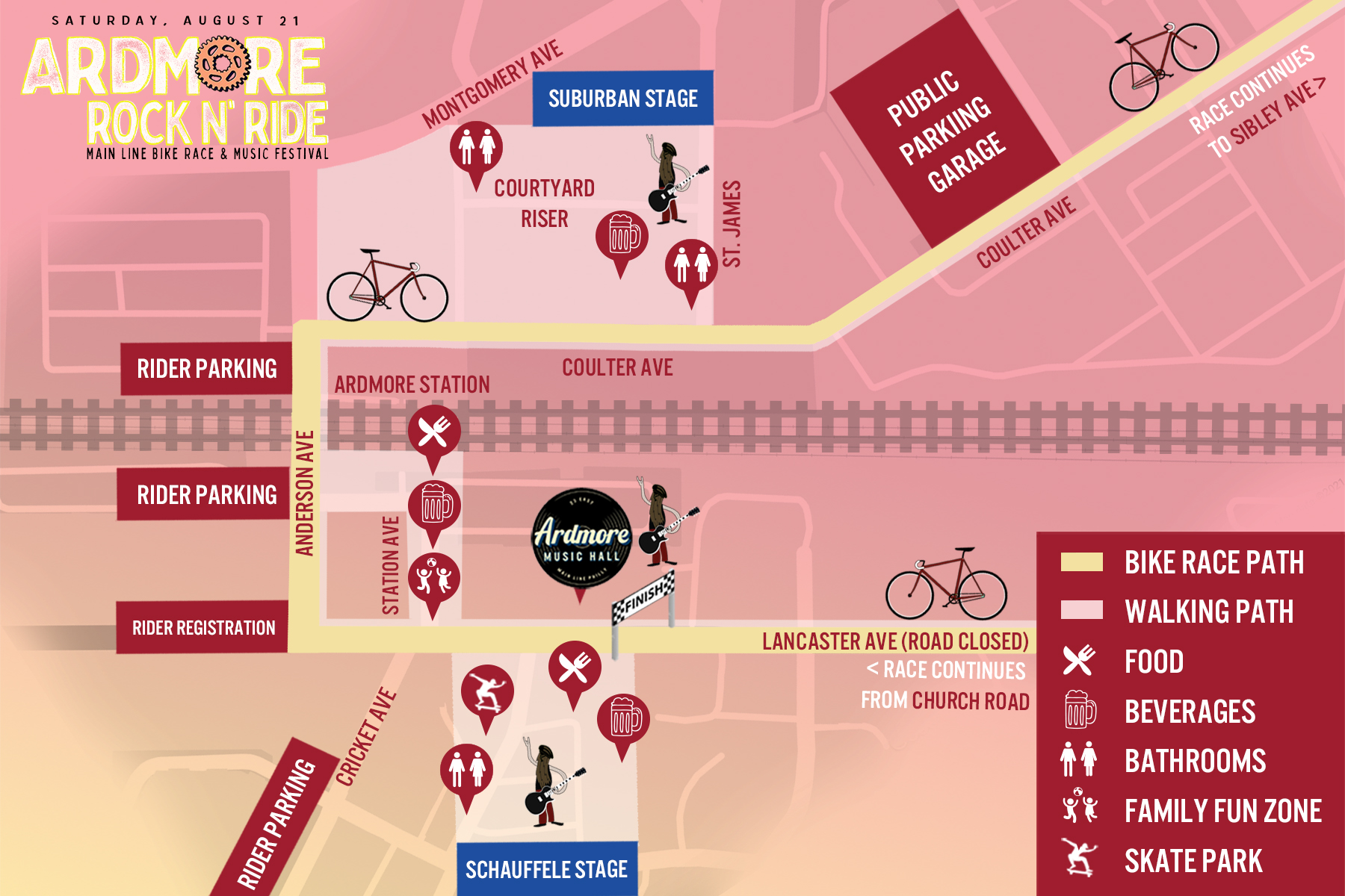 Ardmore Rock N' Ride A familyfriendly Music Festival + Bike Race