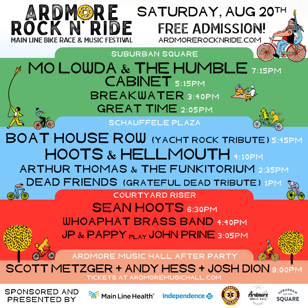 Ardmore Rock N' Ride A familyfriendly Music Festival + Bike Race